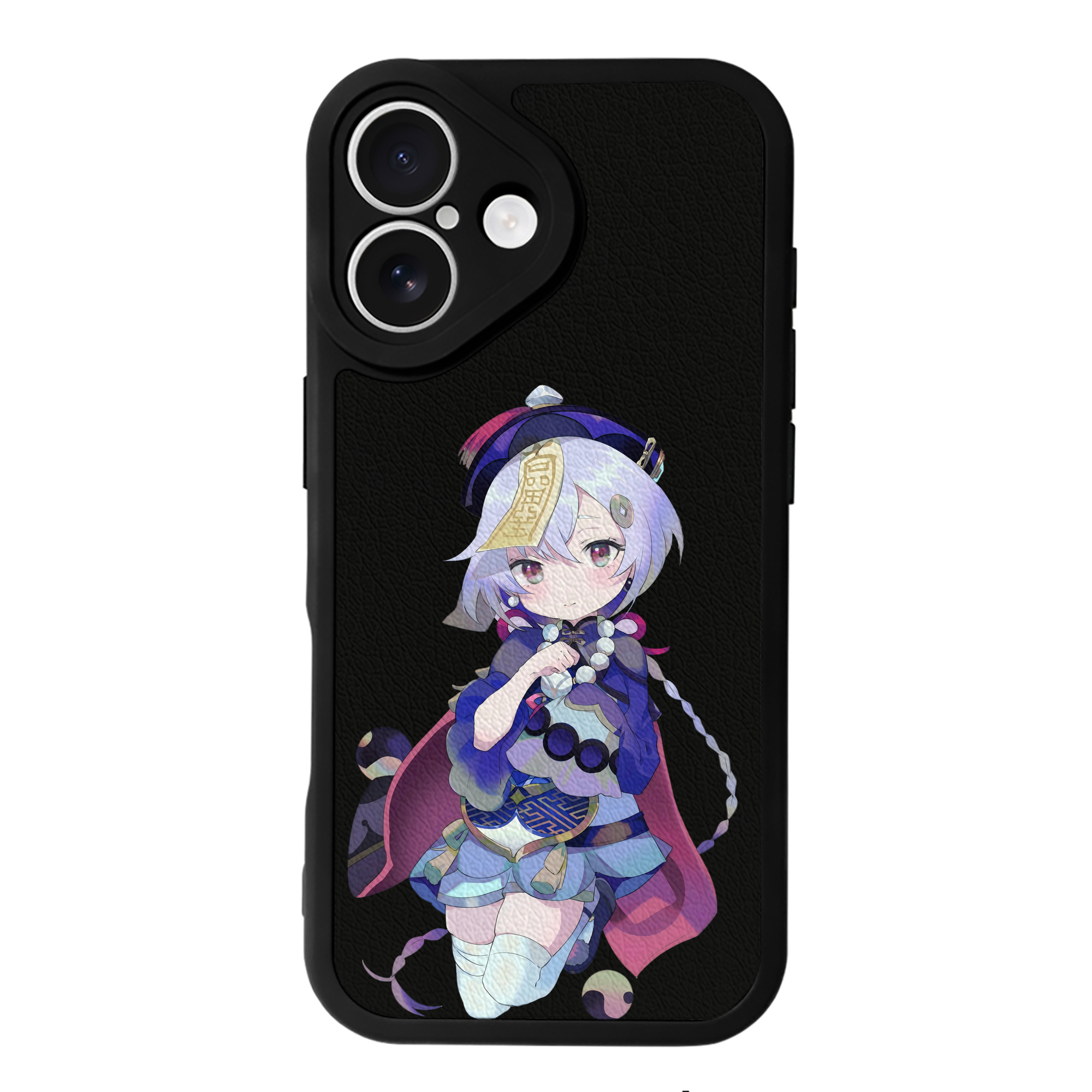 げんし神 七七 なな  genshin Nana 【iPhone 16シリーズ対応】シリコンスマホケース（レザー調） 材質：シリコン